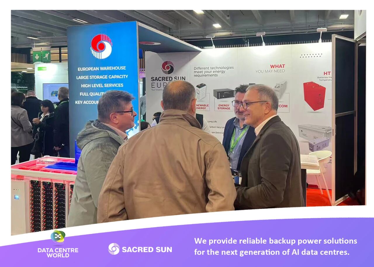 圣阳股份闪耀巴黎数据中心世界展会，以硬核创新引领AIDC能源新 生态